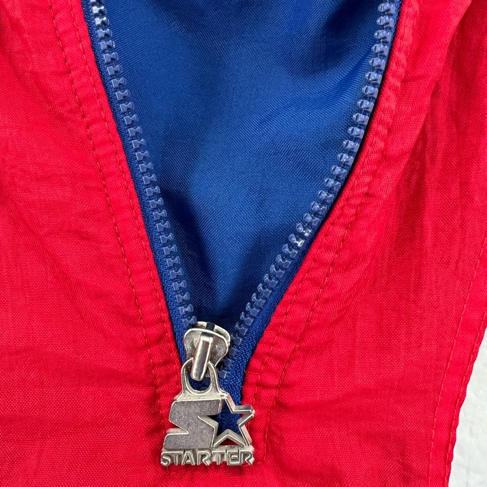 KU University of Kansas VTG Starter jacket coat pullover puffer sports outdoor - Picture 5 of 15
